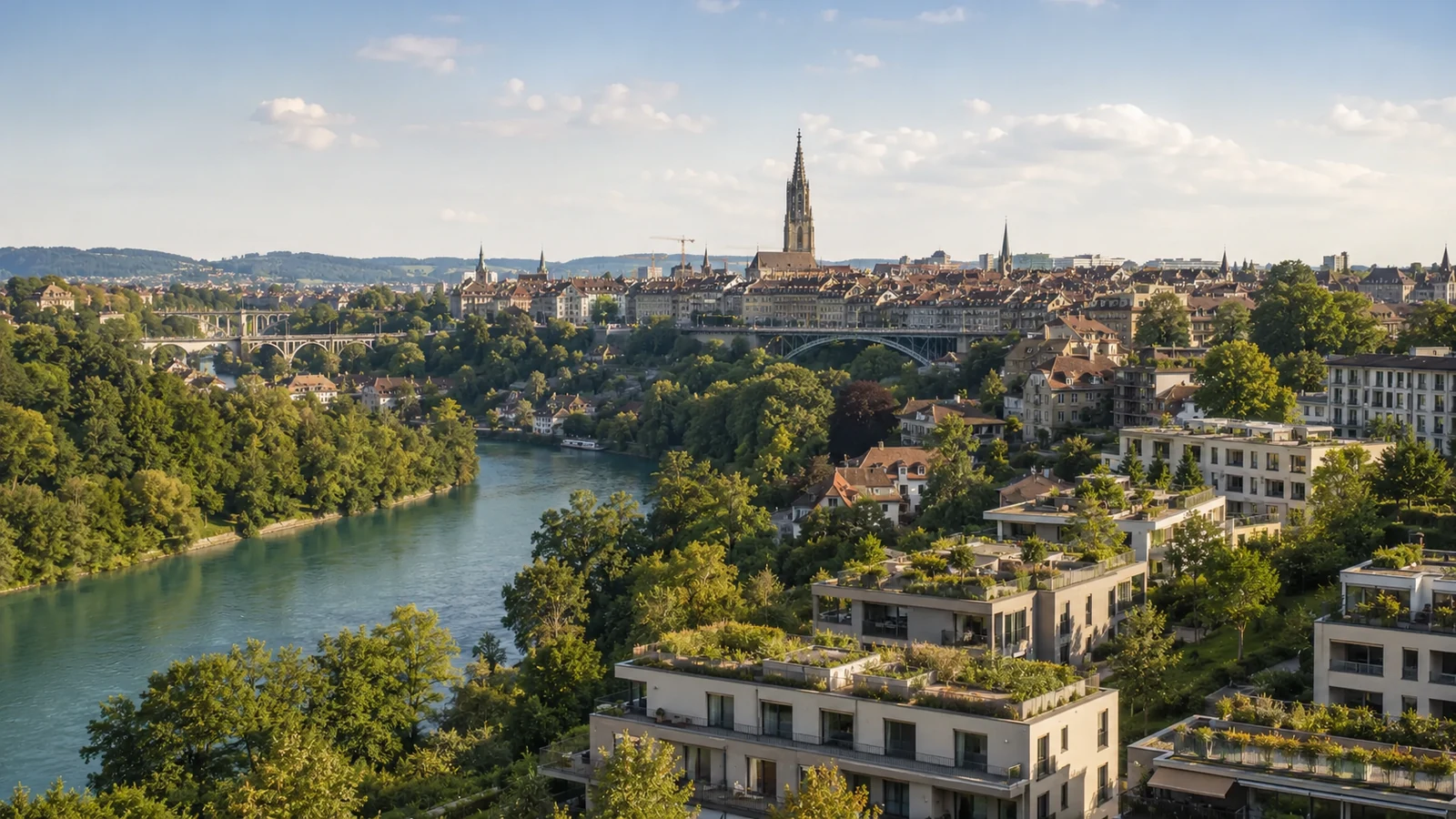 Wohnungen und Wohnumfeld für die Wohnungssuche im Kanton Bern