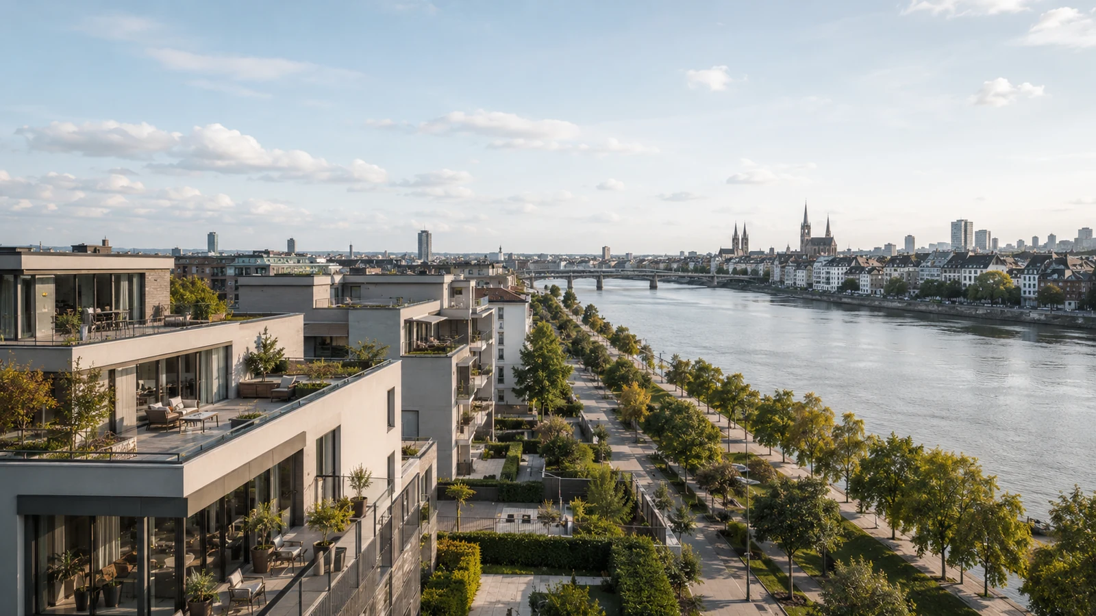 Wohnungen und Wohnumfeld für die Wohnungssuche im Kanton Basel-Stadt