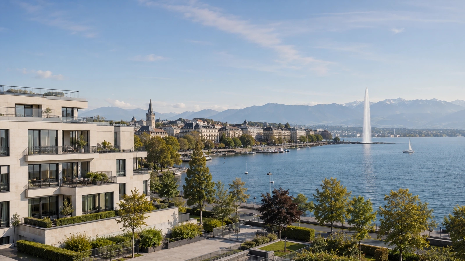 Wohnungen und Wohnumfeld für die Wohnungssuche im Kanton Genf