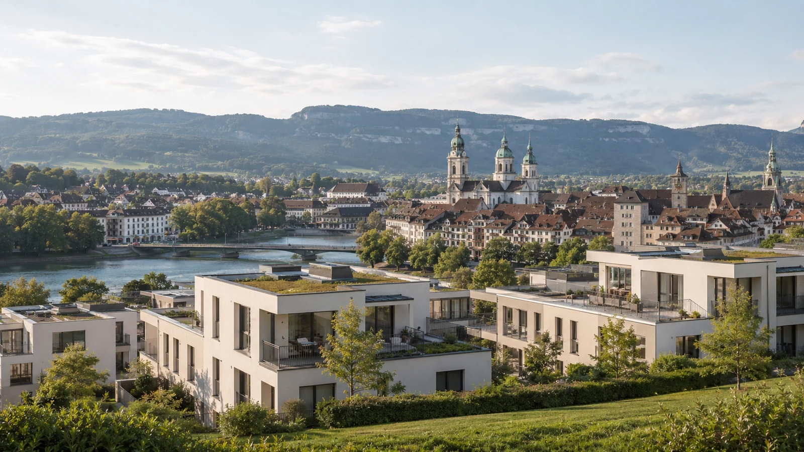 Wohnungen und Wohnumfeld für die Wohnungssuche im Kanton Solothurn