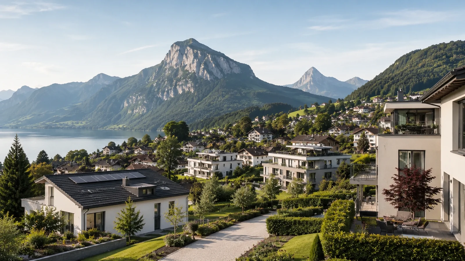 Wohnungen und Wohnumfeld für die Wohnungssuche im Kanton Schwyz
