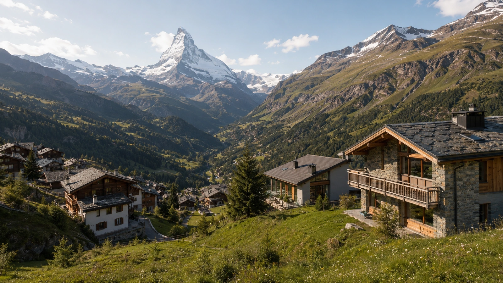 Wohnungen und Wohnumfeld für die Wohnungssuche im Kanton Wallis